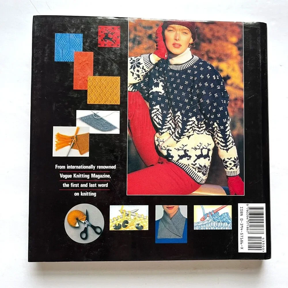 Vogue knitting - The Ultimate Knitting Book Vintage 1989 Butterick Company
